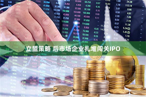 立盟策略 后市场企业扎堆闯关IPO