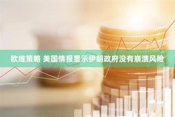 欧维策略 美国情报显示伊朗政府没有崩溃风险