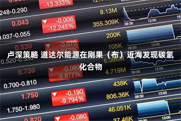 卢深策略 道达尔能源在刚果（布）近海发现碳氢化合物