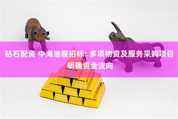 钻石配资 中海油服招标: 多项物资及服务采购项目 明确资金流向
