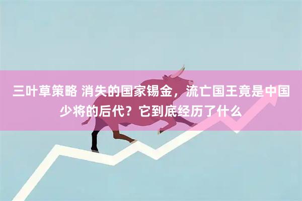 三叶草策略 消失的国家锡金，流亡国王竟是中国少将的后代？它到底经历了什么